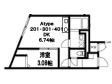 U Residence武蔵小山 ユーレジデンス武蔵小山の間取り図画像