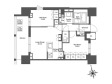 LIBR GRANT 西新宿EASTの間取り図画像