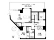 カスガディアコート赤坂の間取り図画像