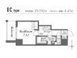 U residence池袋要町の間取り図画像