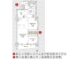 Live Casa文京千石premierの間取り図画像