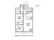 レジディア新御徒町IIの間取り図画像