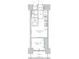 ワンルーフレジデンス台東根岸の間取り図画像