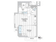 プレール・ドゥーク新宿Westの間取り図画像