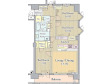 PRIME URBAN 東中野 COURTの間取り図画像