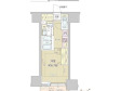 レビスタ白金高輪の間取り図画像