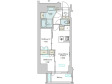 Brillia ist 上野稲荷町の間取り図画像