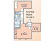 ALERO BASE Sasazuka Southの間取り図画像