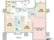 ワールドシティタワーズの間取り図画像