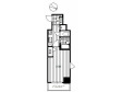 スカイコートルーベンス中目黒の間取り図画像