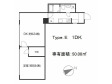 ケイト門仲の間取り図画像