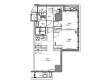 S-RESIDENCE両国緑の間取り図画像