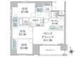 グランスイート八丁堀の間取り図画像