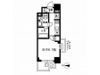 新品家具付きマンション新宿10の間取り図画像