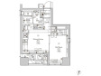 BPRレジデンス神田富山町の間取り図画像