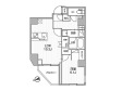 SYFORME浅草Ⅱの間取り図画像