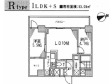 カスタリア門前仲町Ⅱの間取り図画像