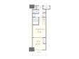 ROOTs Shinjuku Wakamatsuchoの間取り図画像