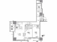 レジディアタワー目黒不動前の間取り図画像