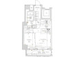Log上野駅前の間取り図画像