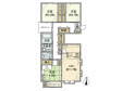恵比寿戸建の間取り図画像