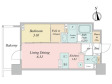 Live Casa西台の間取り図画像
