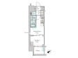 Brillia ist 大井町の間取り図画像