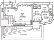 ガリシアレジデンス広尾の間取り図画像