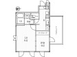 ルクレ高田馬場の間取り図画像