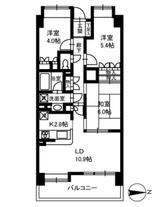 コスモ西大島グランステージE803号室